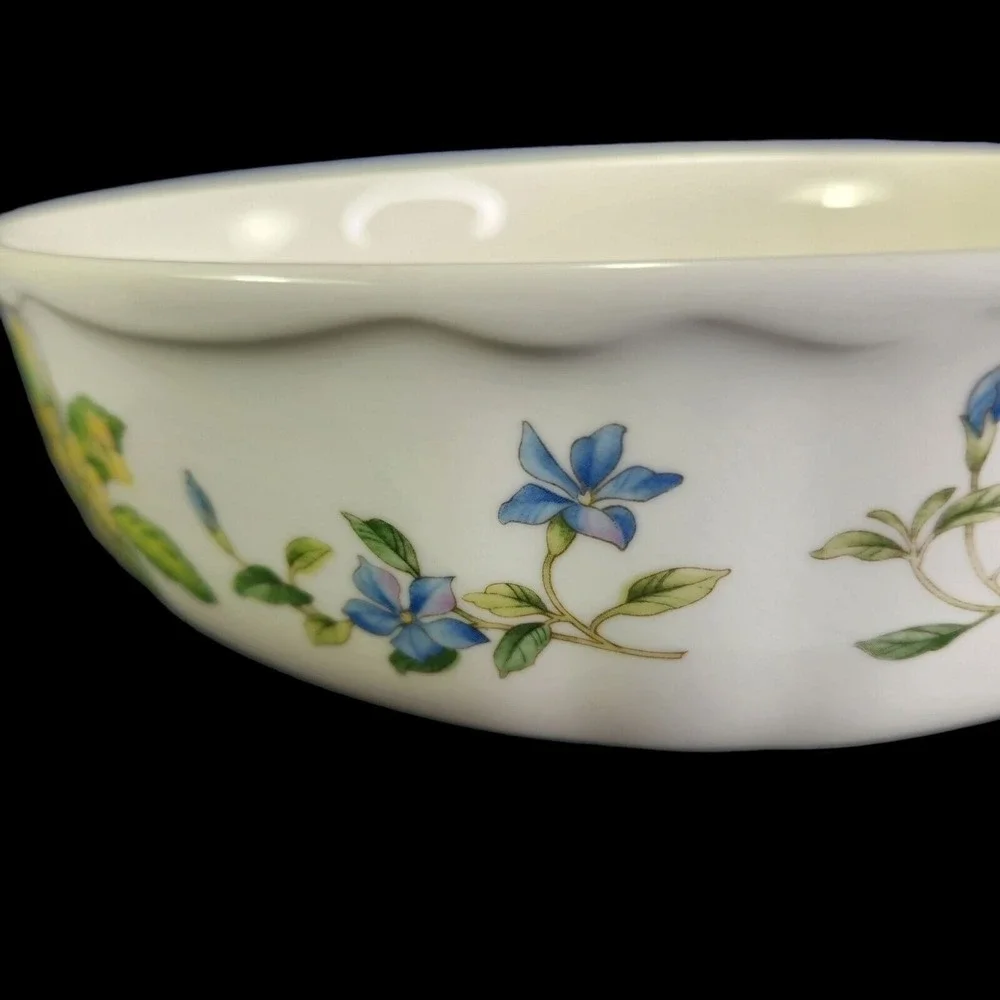 Noritake Casual Gourmet Garden Bowl Floral Lily Serving Salad Pasta Dining‎